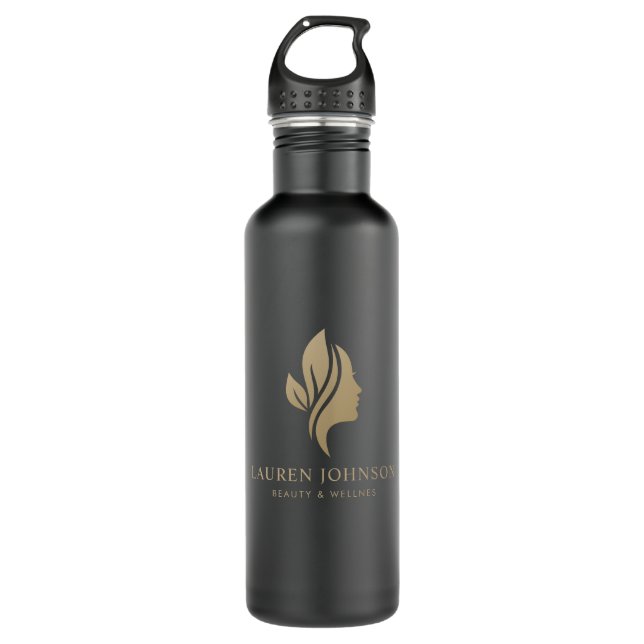 Elegante Werbeartikel für Ihr Unternehmen Edelstahlflasche (Vorderseite)