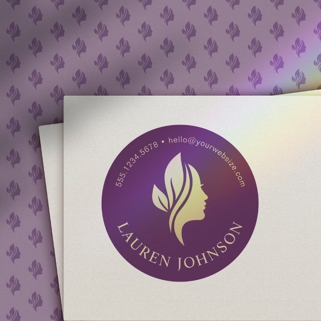 Elegante Werbeartikel für Ihr Unternehmen Runder Aufkleber (Von Creator hochgeladen)