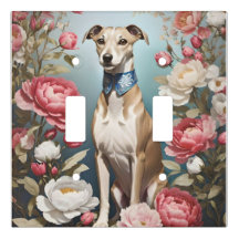 Elegante Whippet Pink Peony Blume