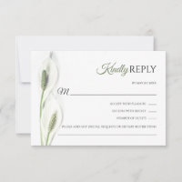 Elegante White Calla Lido UAWG Wedding