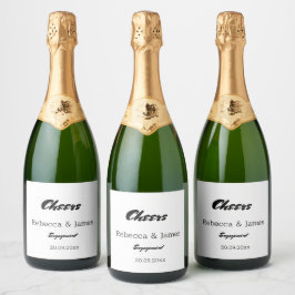 Elegante White Engagement Party-Favoriten