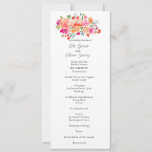 Elegante Wildblume Hochzeit Einladung