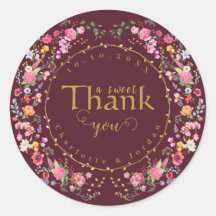 Elegante Wildblume Hochzeit im Wilhelm Garten