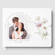 Elegante Wildblume Soft Pastel Botanische Hochzeit