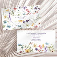 Elegante Wildblume Wilde Blume Maßgeschneidert