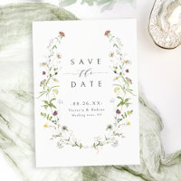Elegante Wildblumen Rustikale Boho-Hochzeit