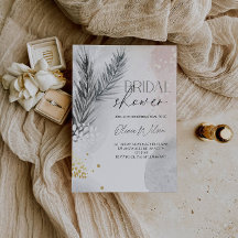 Elegante Winter-Blumen-Brautparty