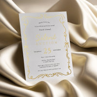 Elegante Wohltätigkeit Fundraiser Stille Auktion G