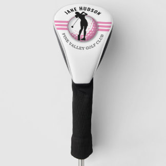 Elegante Women Golfer Design Golf Headcover