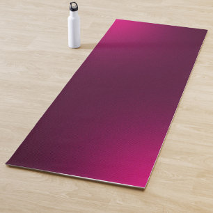 Elegante Yoga-Matte mit rotem Farbverlauf Yogamatte