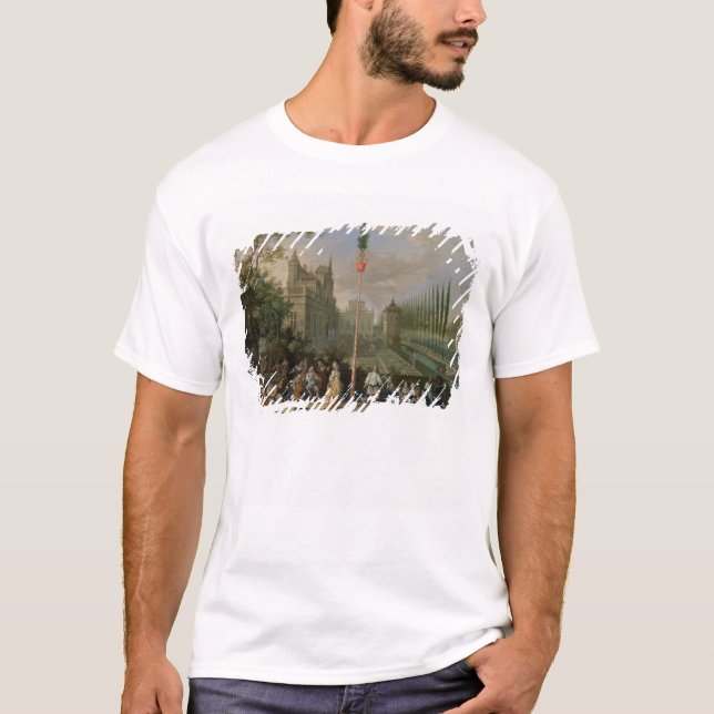 Elegante Zahlen T-Shirt (Vorderseite)