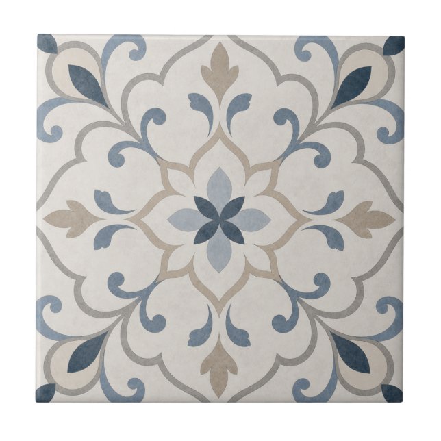 Elegante Ziersteinfliese Fliese (Vorderseite)
