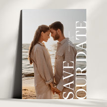 Elegante Zwei-Foto-Hochzeit