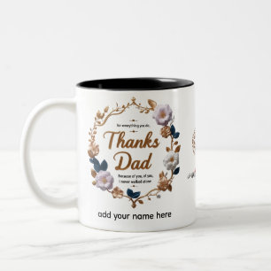 Elegante Zwei-Tone-Tasse mit 11 oz Zweifarbige Tasse