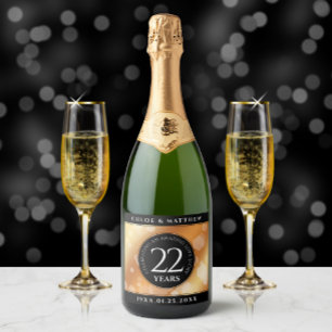 Eleganter 22. Geburtstag der Kupferhochzeit