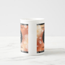 Eleganter 32. Geburtstag der Bronze Prozellantasse