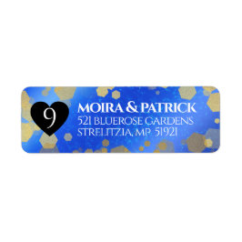 Eleganter 9. Lapis Lazuli Hochzeitstag