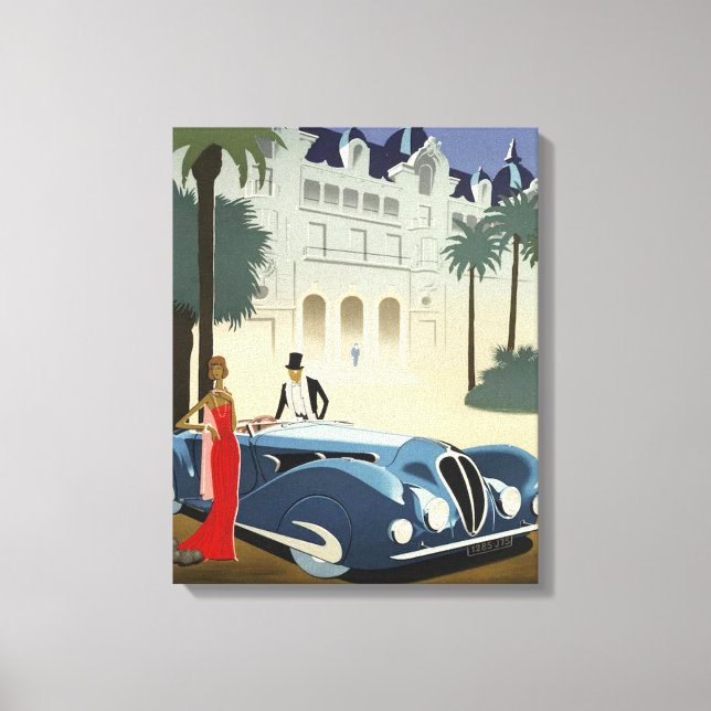 Eleganter Abend Leinwanddruck (Vorderseite)