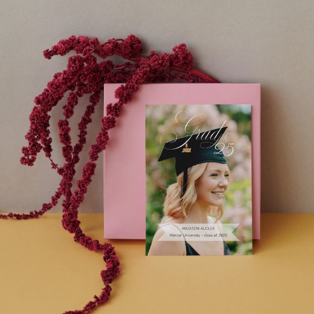 Eleganter Abschluss Ankündigung Mehrere Foto (Von Creator hochgeladen)