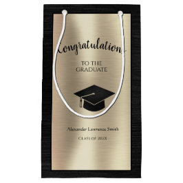 Eleganter Abschluss Class of 2024 Herzlichen Glück Kleine Geschenktüte