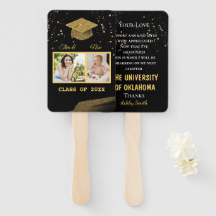 eleganter Abschluss Hand Fan Fächer
