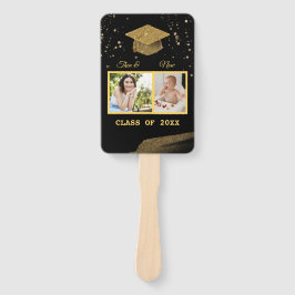 eleganter Abschluss Hand Fan Fächer