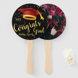 eleganter Abschluss Hand Fan Fächer