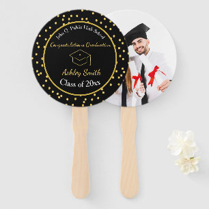 eleganter Abschluss Handfan Fächer