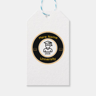 Eleganter Absolvent 2026 | Personalisiertes Goldsi Geschenkanhänger