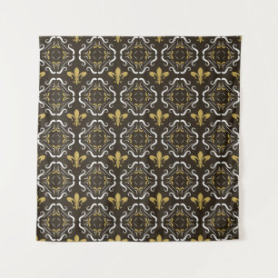 Eleganter abstrakter Hintergrund. Nahtloses geomet Wandteppich