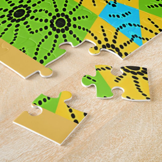 Eleganter afrikanischer Spider Motif Vektorgrafik  (Seite)