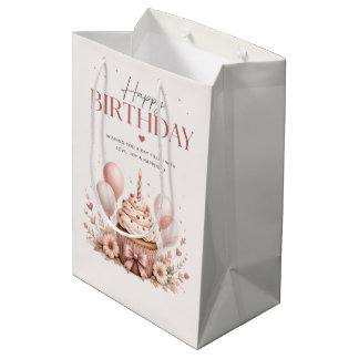 Eleganter Alles Gute zum Geburtstag Mittlere Geschenktüte
