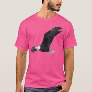 Eleganter American Bald Adler in Flight Foto Portr T-Shirt