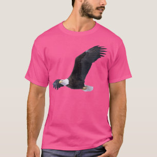 Eleganter American Bald Adler in Flight Foto Portr T-Shirt