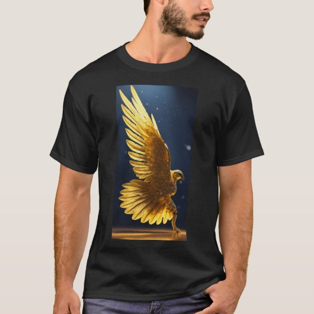 Eleganter Angel Wings T - Shirt (Vorderseite)