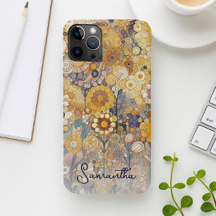 Eleganter antiker Jugendstil floraler Stil Case-Mate iPhone Hülle
