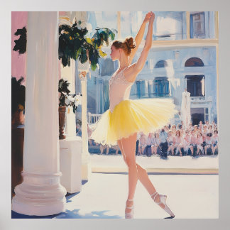 Eleganter Ballettmoment Poster