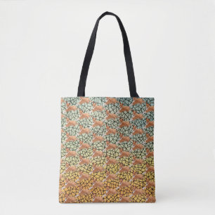 Eleganter Basenji-Hund Tasche