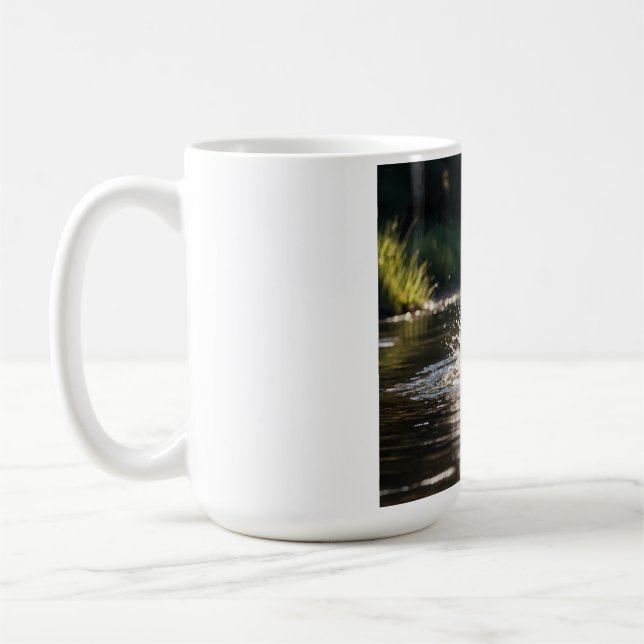 Eleganter Beagle Kaffee Tasse (Links)