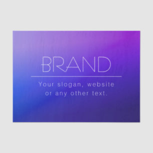 Eleganter bearbeitbarer Text und moderne Lila Farb Seidenpapier