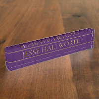 Eleganter benutzerdefinierbarer Text | Gold und De