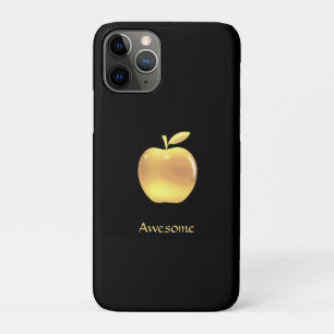 Eleganter, benutzerdefinierter goldener Apfel und  Case-Mate iPhone Hülle