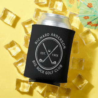 Eleganter benutzerdefinierter Golfschlägername Dosenkühler