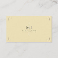 Eleganter Beruflicher Monogramm-Strahl