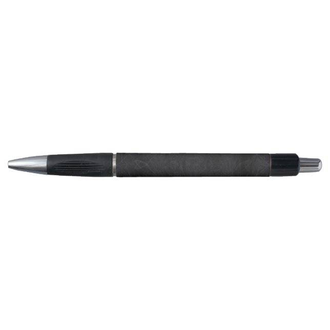 Eleganter Black Individuelle Name Ballpoint Pen Kugelschreiber (Vorderseite)