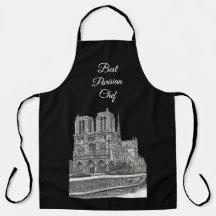 Eleganter Black Notre Dame Best Pariser Koch