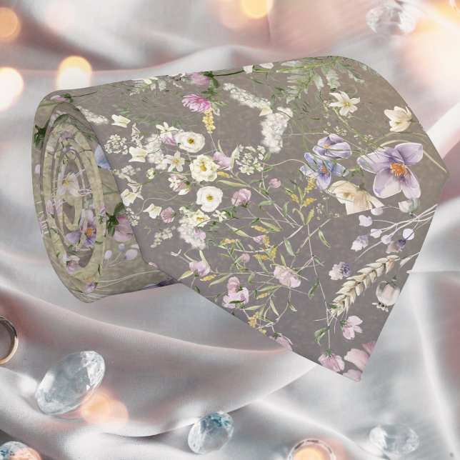 Eleganter blorischer Herbst Hochzeit Necktie Krawatte (Von Creator hochgeladen)