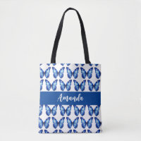 Eleganter Blue Butterly Pattern Name