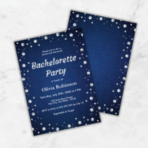 Eleganter Blue Denim and Diamonds Junggeselinnen-A
