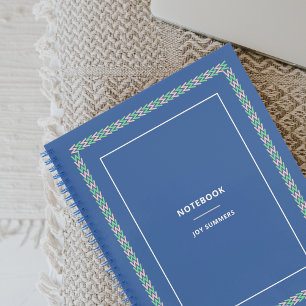 Eleganter Blue Notebook-Planer Notizbuch